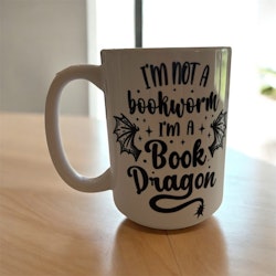 Stor Mugg - Book Dragon