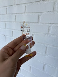 Bokmärke Transparent Goose