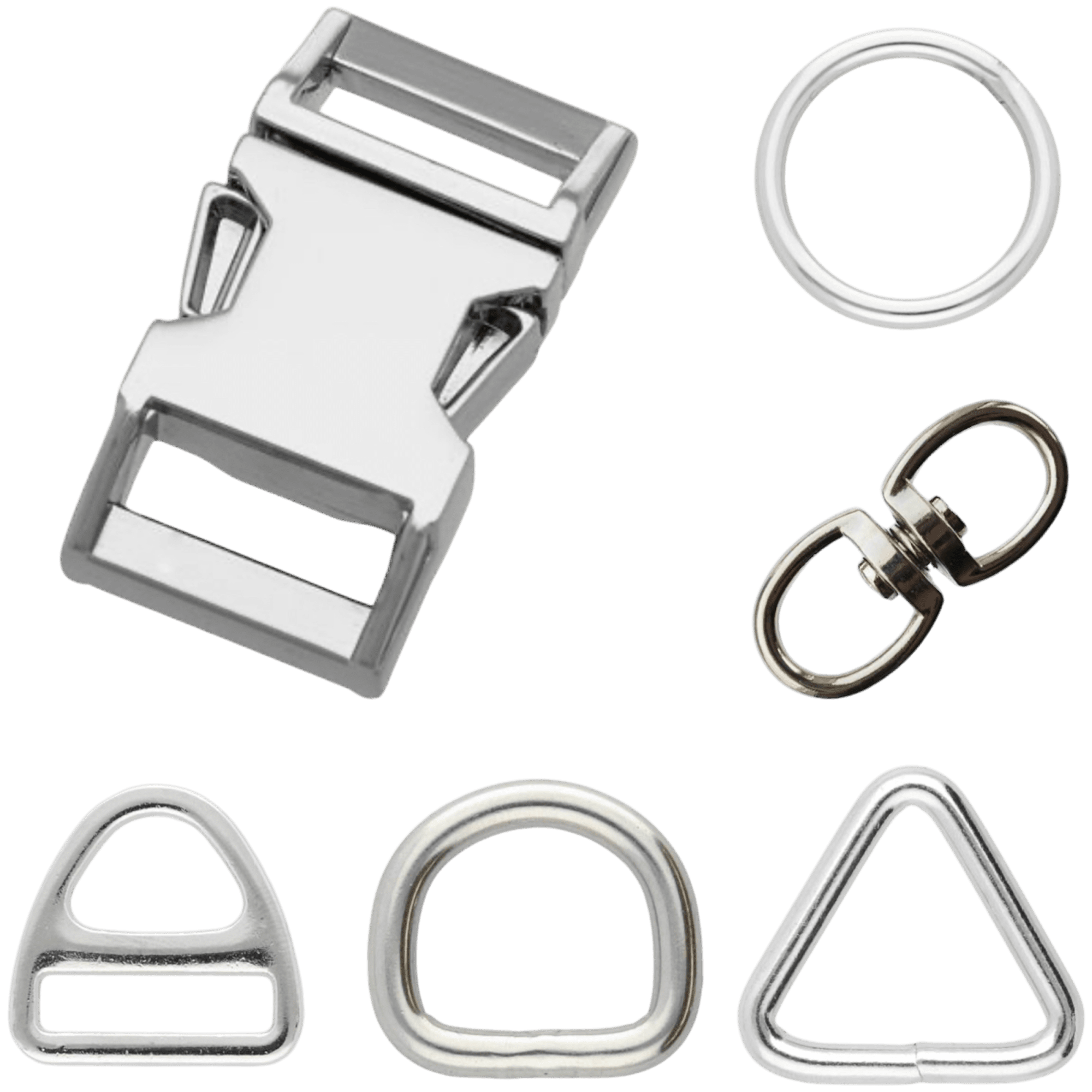 Silver D & O-ringar, Lås, Hakar m.m. - Sofias PysselParadis