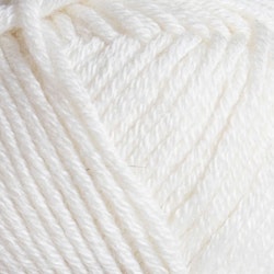 Merino bomull 50g Cloud Dancer
