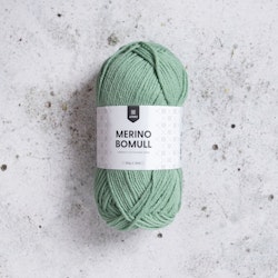 Merino bomull 50g Basil