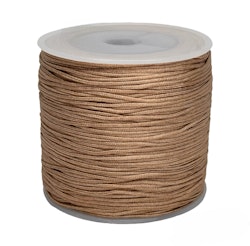 Khaki Nylontråd 0,8mm hel rulle