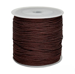 Brun Nylontråd 0,8mm hel rulle