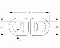 Swivel 20 mm