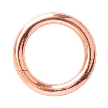 O-ring (Svetsad) i Roséguld 30 x 5 mm