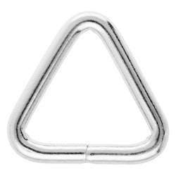 Trekants D-ring Stål 30 x 5 mm