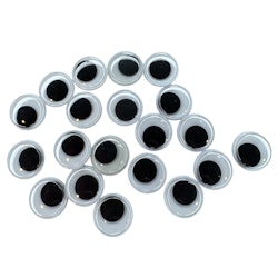 Goggly Eyes Mellan Stora 5 par/10 st ø 15 mm