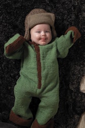 Oakwood Overalls - stickad barnoverall (Gratis PDF)