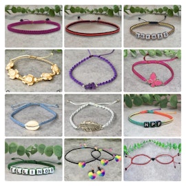 Designa ditt eget makraméarmband!