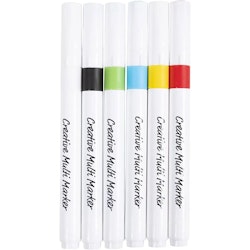 Kreativ Multi Tusch, mixade färger
