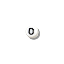 Sifferpärlor, 7 mm, Vit
