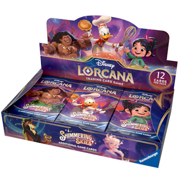 Disney Lorcana TCG: Shimmering Skies Booster box x4 - Case