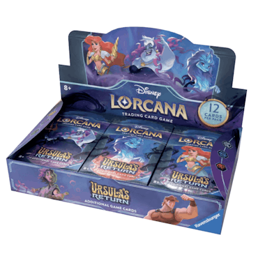 Disney Lorcana TCG: Ursula's Return Booster Box x4 - Case