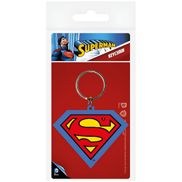 Superman 'S' Emblem Nyckelring