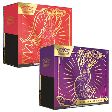 Pokemon Scarlet & Violet  Elite Trainer Box - Koraidon & Miraidon