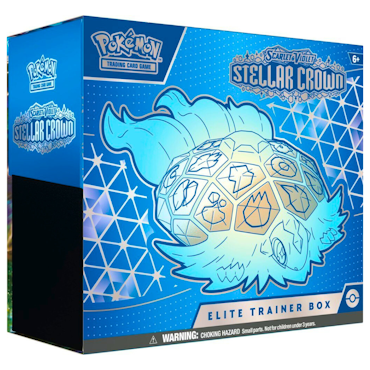 Pokemon Scarlet & Violet 7: Stellar Crown Elite Trainer Box