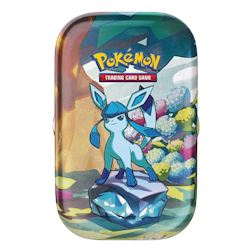 Pokemon Scarlet & Violet 8.5: Prismatic Evolutions Mini Tin - Glaceon (Release 7:e februari 2025)