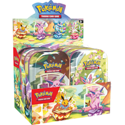 Pokemon Scarlet & Violet 8.5: Prismatic Evolutions Mini Tin x8 - Display (Release 7:e februari 2025)