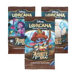 Disney Lorcana TCG: Azurite Sea Booster Pack (3 st)