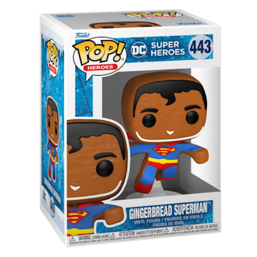 Pop! Gingerbread Superman Vinyl Figure
