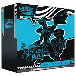 Pokemon Scarlet & Violet 10.5: Black Bolt Elite Trainer Box - Release Date: 07/18/2025 (Ej i lager än)