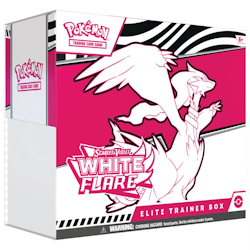Pokemon Scarlet & Violet 10.5: White Flare Elite Trainer Box - Release Date: 07/18/2025 (Ej i lager än)