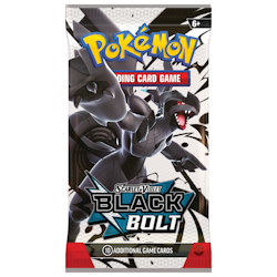 Pokemon Scarlet & Violet 10.5: Black Bolt Booster Pack - Release Date: 07/18/2025 (Ej i lager än)