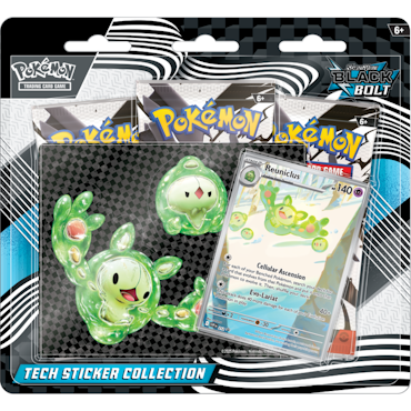 Pokemon Scarlet & Violet 10.5: Black Bolt Tech Sticker Collection (Reuniclus) - Release Date: 08/01/2025 (Ej i lager än)