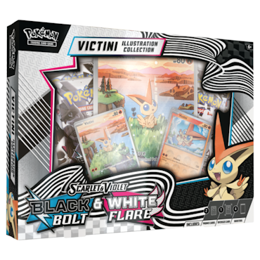 Pokemon Scarlet & Violet 10.5: Black Bolt & White Flare Illustration Collection - Release Date: 08/01/2025 (Ej i lager än)