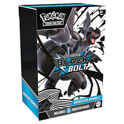 Pokemon Scarlet & Violet 10.5: Black Bolt Booster Bundle 6-Pack - Release Date: 08/22/2025 (Ej i lager än)