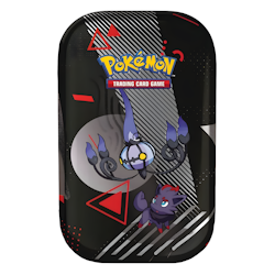 Pokemon Scarlet & Violet 10.5: Black Bolt & White Flare Mini Tin - Zoura & Chandelure - Release Date: 07/18/2025