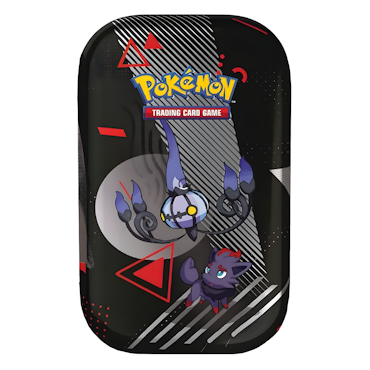 Pokemon Scarlet & Violet 10.5: Black Bolt & White Flare Mini Tin - Zoura & Chandelure