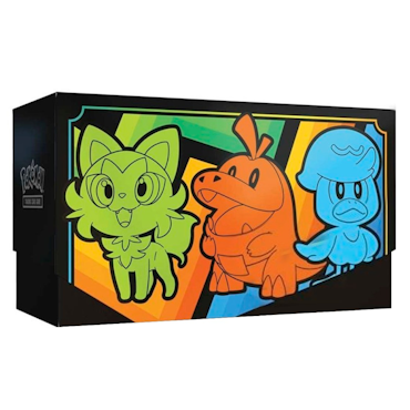 Paldea Evolved Empty Elite Trainer Card Box (Endast box)