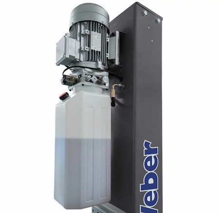 2-PELARLYFT WEBER PROFI SERIE P4000G MED BASRAM