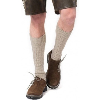 Oktoberfest - Knästrumpor, multibeige