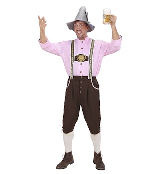 Bavarian man -oktoberfestkläder
