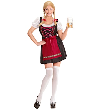 Bavarian beer maid - oktoberfestklänning