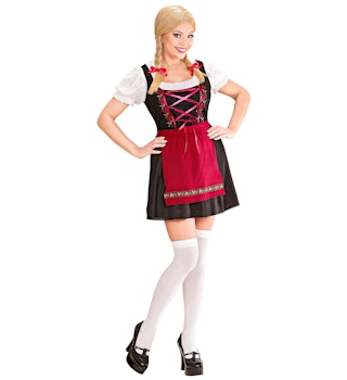 Bavarian beer maid - oktoberfestklänning