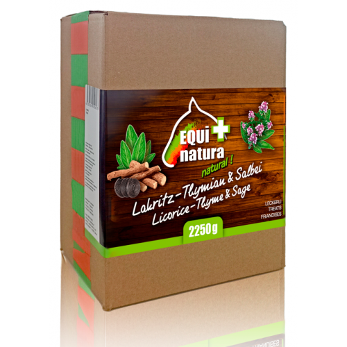 EQUINATURA TASTY TREATS 2250 G LICORICE – THYME – SAGE