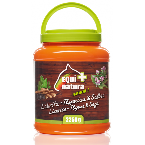 EQUINATURA TASTY TREATS 2250 G LICORICE – THYME – SAGE