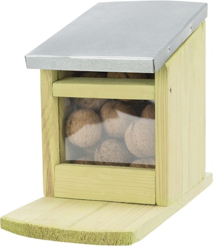 Foderstation för ekorre, 12 × 18 × 24 cm