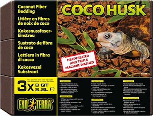 COCO HUSK 7L 3-PACKEXOTERRA KOKOSCHIPS