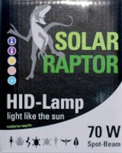 SOLAR RAPTOR 70W HID SPOTLIGHT