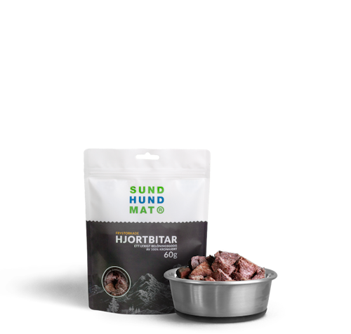 FRYSTORKADE HJORTBITAR 60G