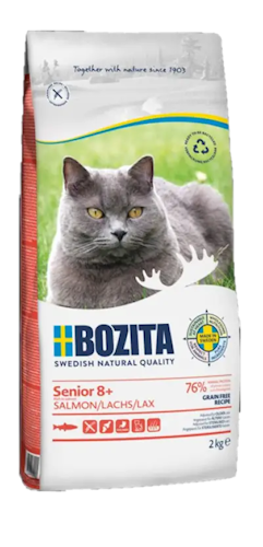 Bozita GF Senior 8+ Salmon