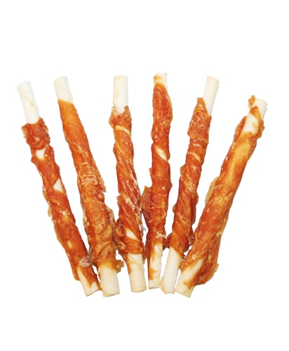 2pets Tuggpinne m kycklingfilé 12cm 30-pack, 400g
