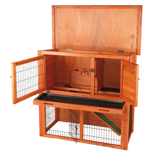 Utebur Natura 2-vån, 104xh97x52 cm brun