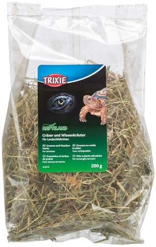 Gräs och ängsörter för sköldpaddor, 200 g