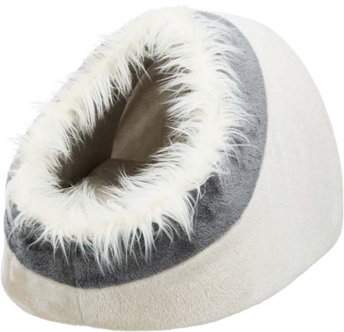 Minou igloo, 41 × h30 × 50 cm, beige/grå