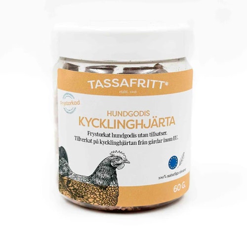 Frystorkat Kycklinghjärta 60g